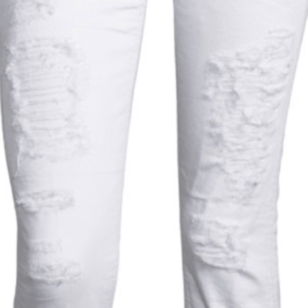 Rag & Bone Dre Brigade Distressed Cropped Skinny Jeans- Size 25 - Picture 3 of 7